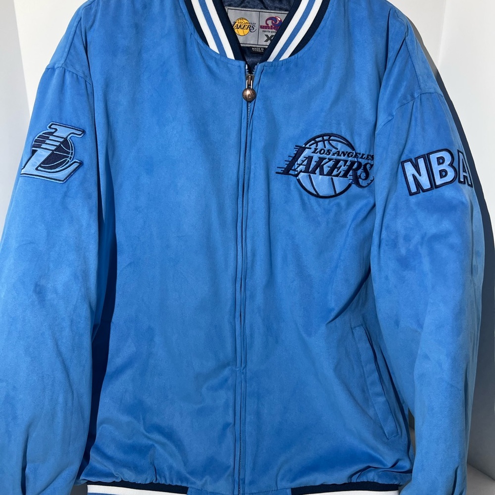 Vintage unique sports lakers jacket